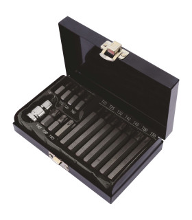 COFFRET 14 EMBOUTS TORX MALES, CARRE 1/2