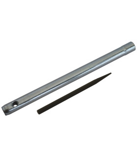 CLE A BOUGIE A TUBE, LONGUEUR 270MM, 14MM