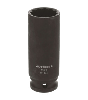 DOUILLE A CHOC CRMO 12 PANS CARRE 1/2, 24MM