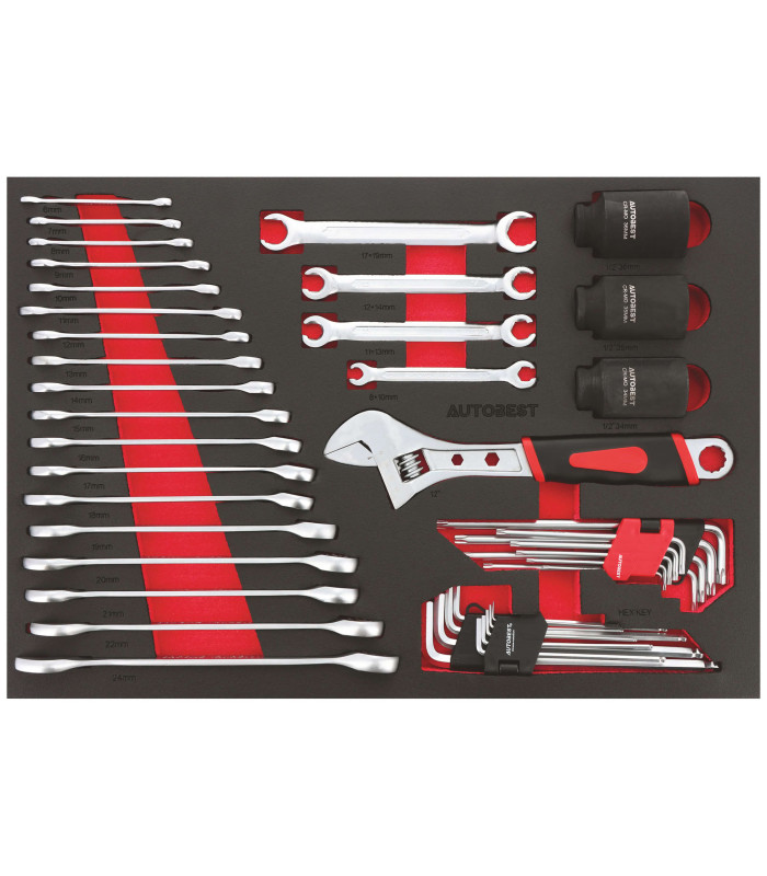 SERVANTE 7 TIROIRS EQUIPEE 328 OUTILS