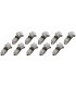 LOT DE 10 CONNECTEURS EN T POUR CABLES ELECTRIQUES