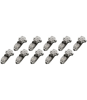 LOT DE 10 CONNECTEURS EN T POUR CABLES ELECTRIQUES
