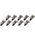 LOT DE 10 CONNECTEURS EN T POUR CABLES ELECTRIQUES