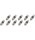 LOT DE 10 CONNECTEURS SIMPLES DROITS