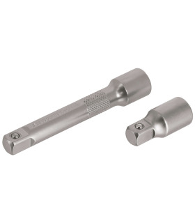 JEU DE 2 RALLONGES CARRE 1/2 - LG 50MM - 125MM